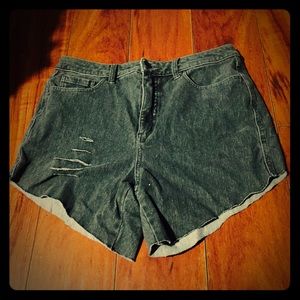 Home made high wasted shorts