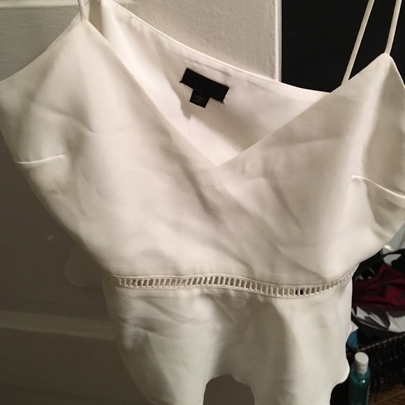 White crop tank top - Picture 4 of 4