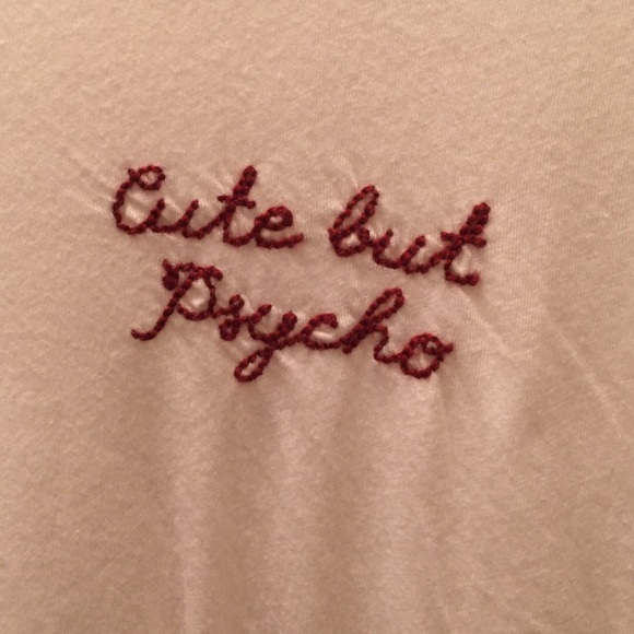 NWOT Brandy Melville "Cute but psycho"