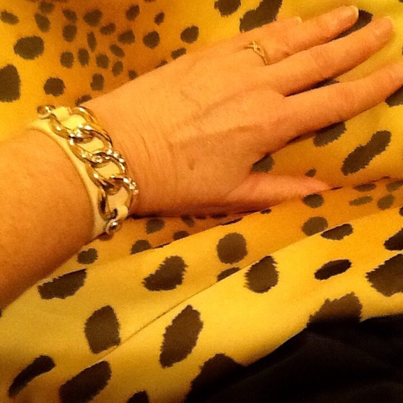 🎉HP JEWELRY🎉⭐️5-STAR RATED⭐️LEATHER CHAIN BLING - Picture 4 of 4