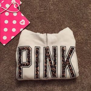 * VS PINK Cheetah Zip Up *