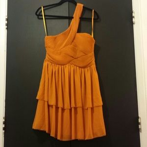 H&M orange dress