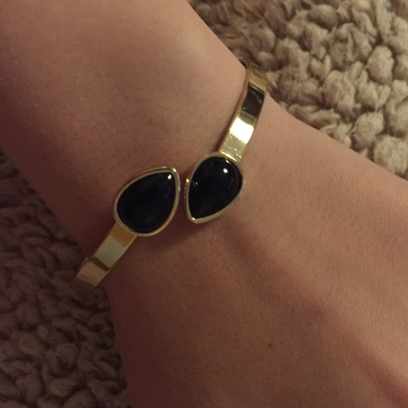 Black and Gold Bangle