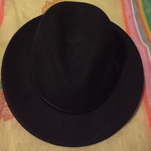 BLACK OBEY FEDORA
