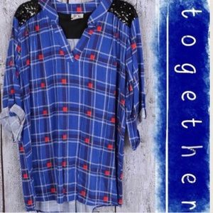RESTOCKED 🎉PLAID IS BIG, SEQUINS TOO? H U G E !