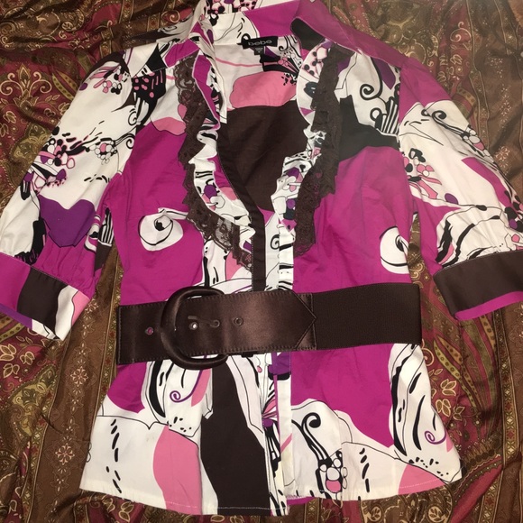 Bebe low cut top