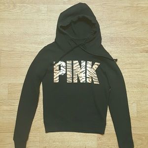 Victoria's Secret RARE HTF Tiger funnelneck hoodie