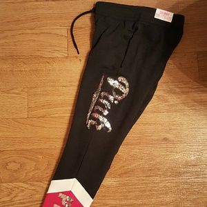 Victoria's Secret PINK NWT BLING SKINNY COLLEGIATE