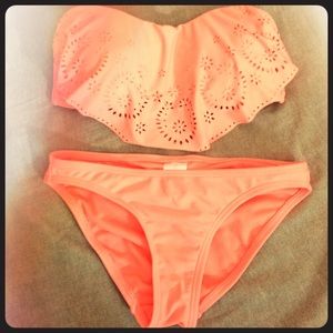 Peach bikini