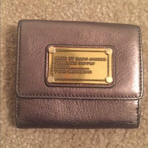 Metallic Marc Jacobs Standard Supply wallet