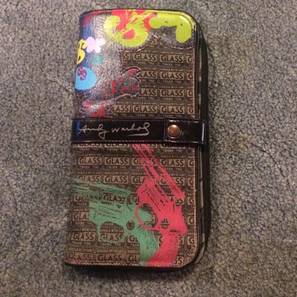 Andy Warhol inspired clutch