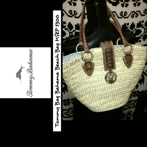 FINAL PRICE DROP!Tommy Bahama Bag Very Nice!