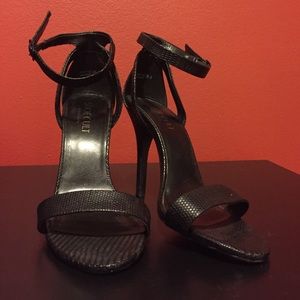 BLACK NASTY GAL HEELS