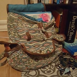 Candie's Patterned Backpack