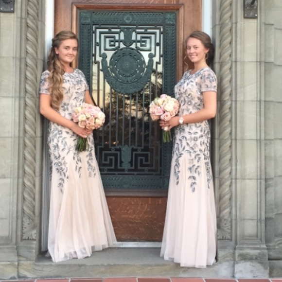 Adrianna Papell bridesmaid or prom dress