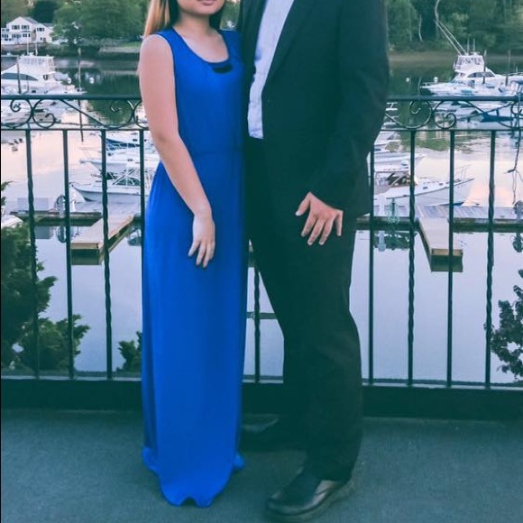 Blue formal / prom dress - Picture 1 of 3
