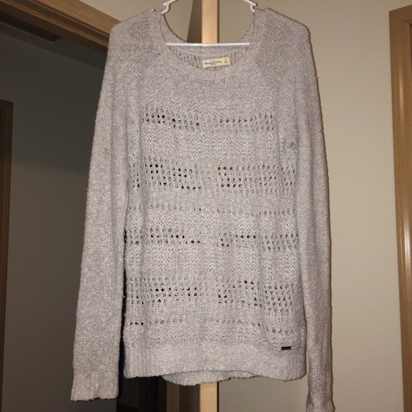 a&f oversized sweater