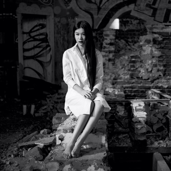 Acne Studio white oversize shirt