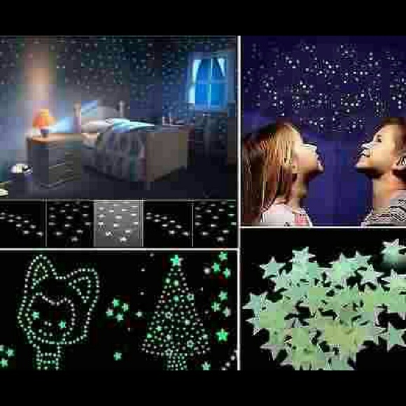 Wall Decor Glow in the dark Stars