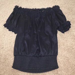 Off the shoulder top