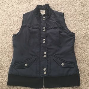 Tulle puff vest