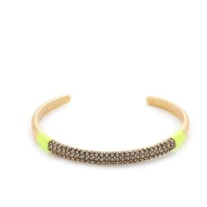 J. Crew Neon Pavè Bracelet