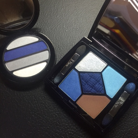 Designer's eyeshadow: Dior, Giorgio Armani