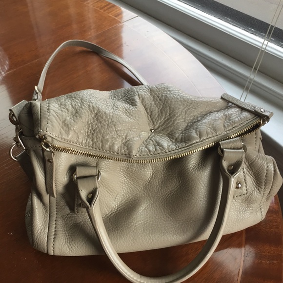 Kate Spade Grey Pebble Leather Purse