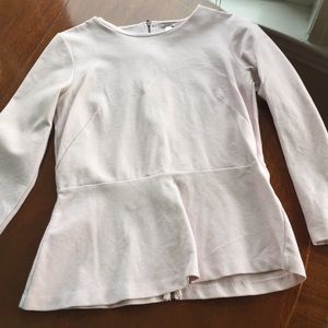Jcrew cotton peplum