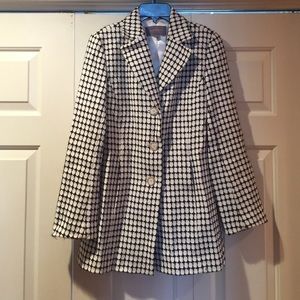 Ann Taylor navy and ivory jacket
