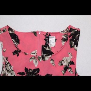 H&M PINK FLORAL DRESS