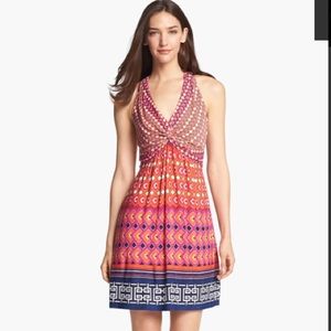 Laundry Pop Of Orange Multi Dress