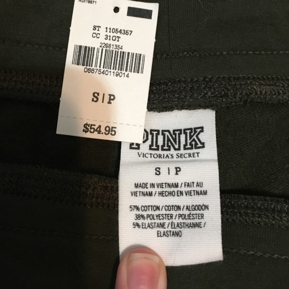 PINK Vs tropical gym pant NWOT - Picture 3 of 3