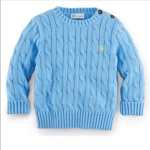 18 month Ralph Lauren sweater.