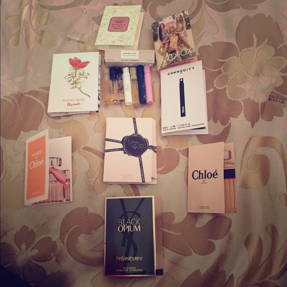 Very high end perfum sample set