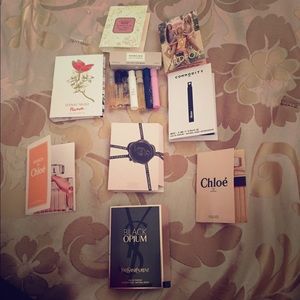 Very high end perfum sample set