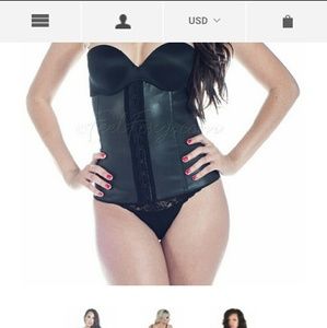 Latex waist trainer