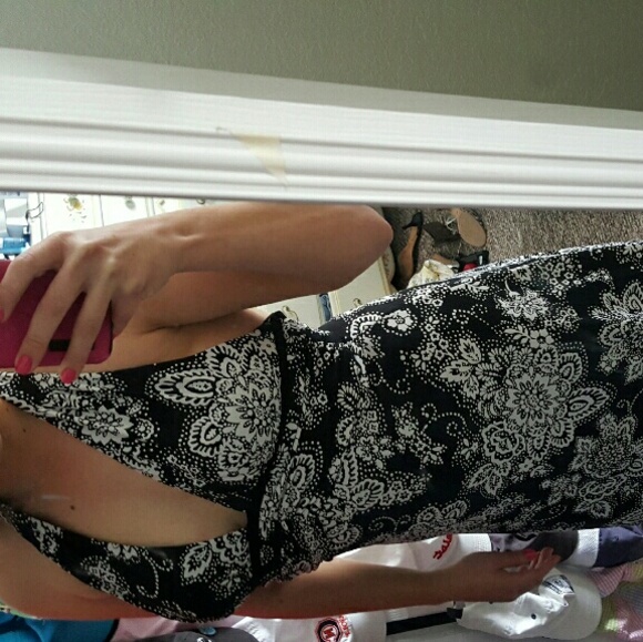 White House Black Market Halter Dress