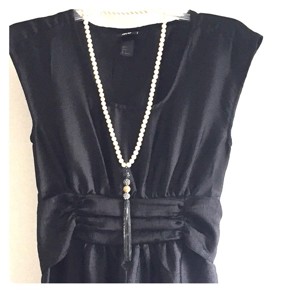 Stella & Dot beaded tassel necklace + bracelet