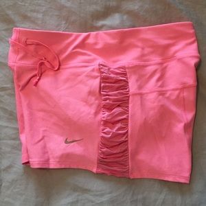 Nike Running Short with Ruched Side