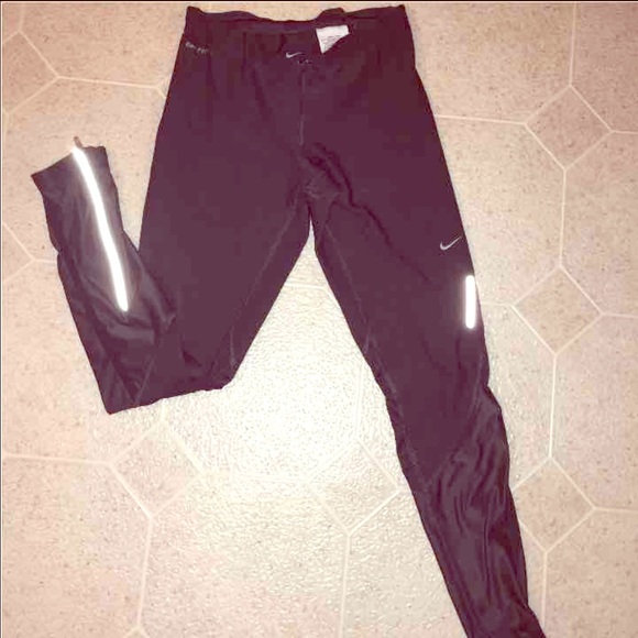 Gray Reflective Nike leggings