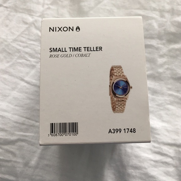 Nixon Rose Gold Small Time Teller