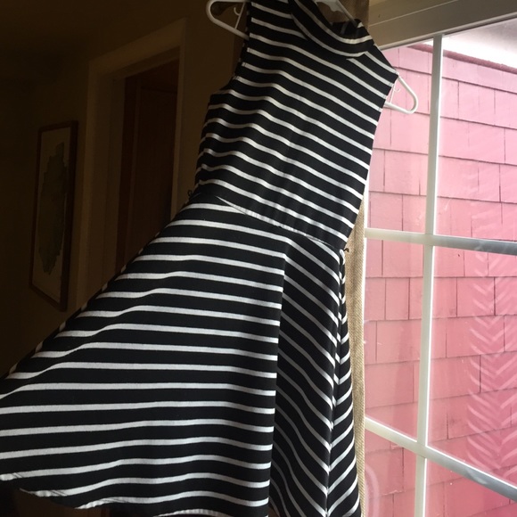 Striped tank dress