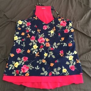 Floral spaghetti strap camisole