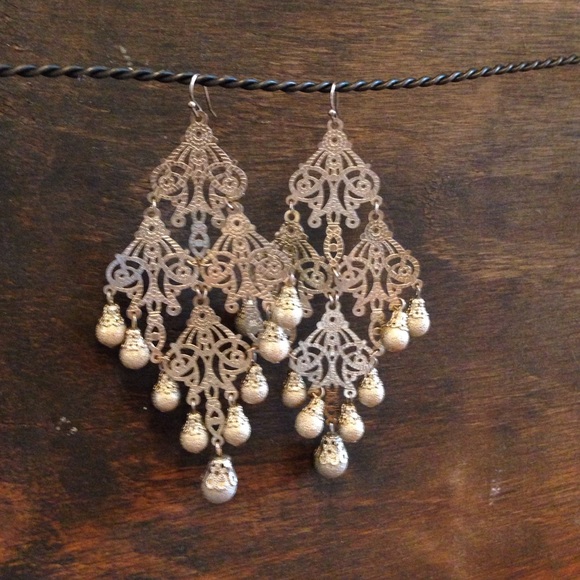 Special Occasion Gold Earrings - Picture 1 of 1