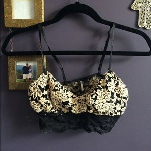Sparkle & Fade Floral/ Lace Bralette