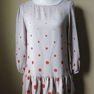 Anthropologie drop waist dress