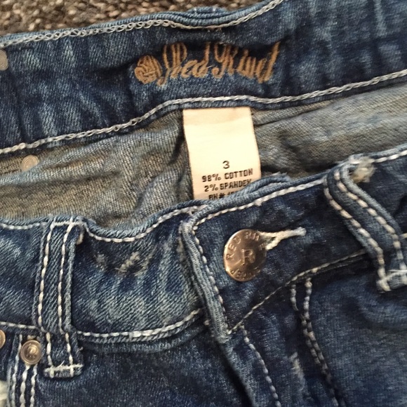 Red Rivet Jeans - Picture 4 of 4
