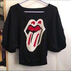 $8 SALE Rolling Stones 3/4 Sleeve Shirt