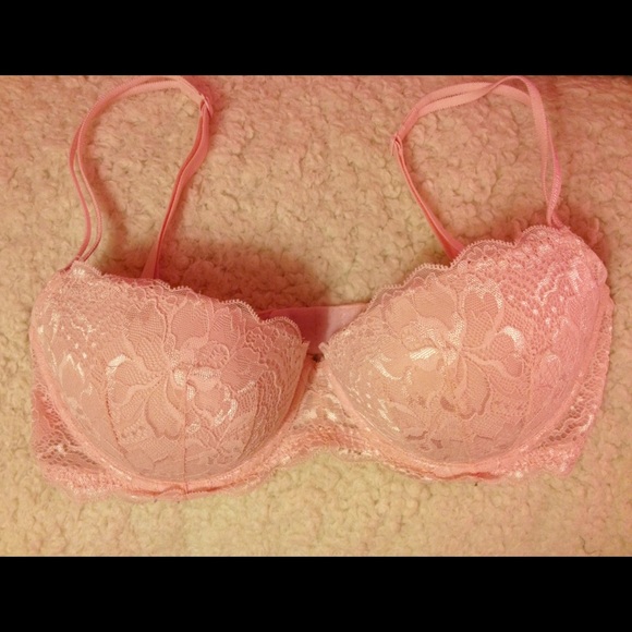 Date Bra From Pink Victoria's Secret (34D)